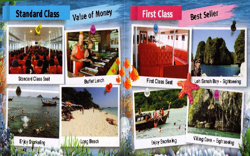Phi Phi Islands Tour by Jet Cruise - 1st Class