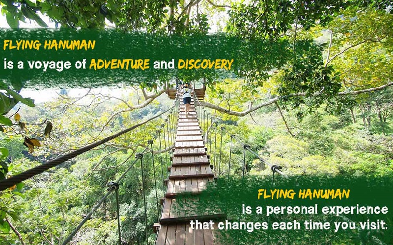 Hanuman World Phuket Zip line Tour 18 Platforms + Roller + Sky Walk
