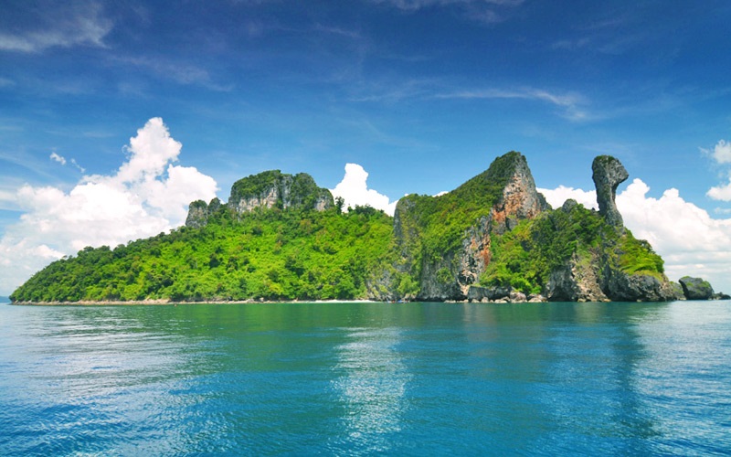 Krabi 3 Islands Snorkeling Tour by Big Boat and SpeedBoat Start from Phuket  only